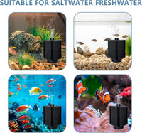 100-120 Gal Large Aquarium Sponge Filter with Air Stone and Ceramic - Large(4 Pack) for 80-150 Gal - image 4