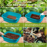 2 Pack Natural Coconut Fiber Substrate - 4 pack - image 4