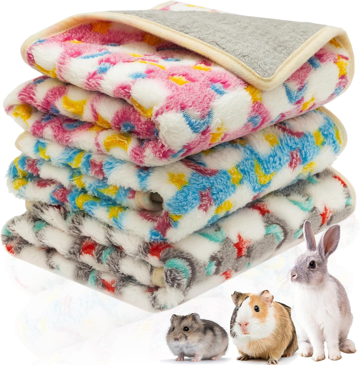 CUSOZWO Guinea Pig Bedding Mat - 13.7"*13.7"