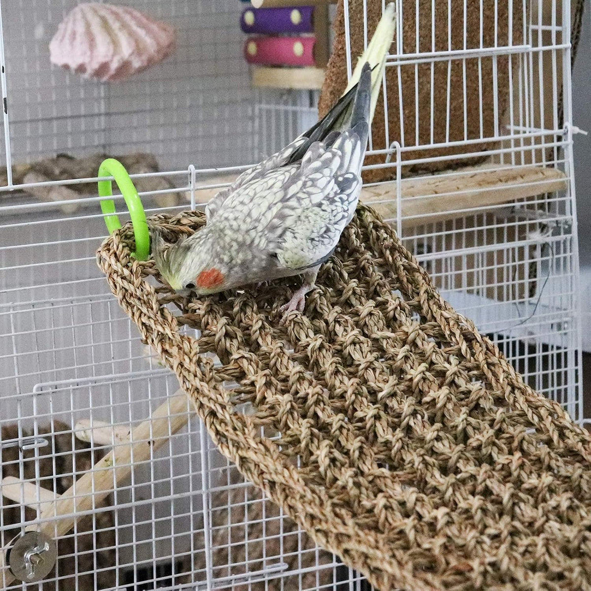 39 x 7 Inches Seagrass Mat, Natural Seagrass Woven Net - 39 x 7 Inches - image 2