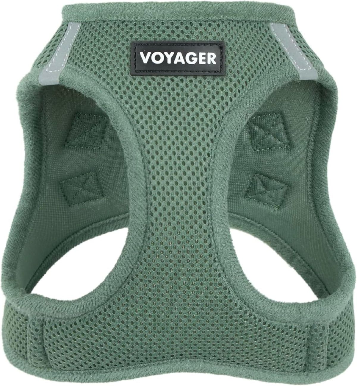 Voyager Step-in Air Dog Vest Harness - Moss Green / M (Chest: 16 - 18")