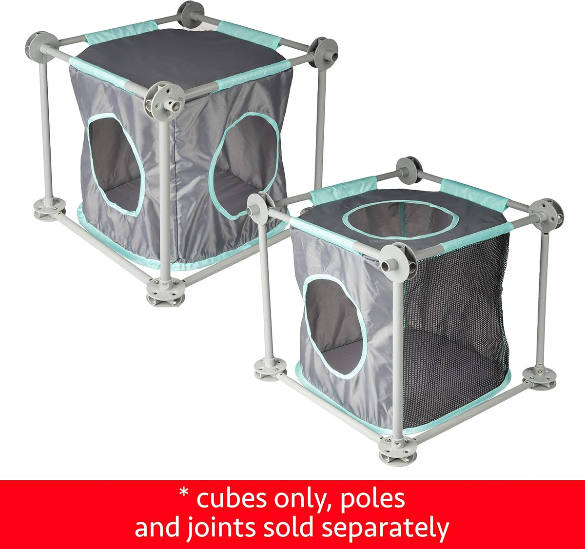 Kitty City Outdoor Catio Furniture & Play Kits for Cats - Polyester Cube House - image 4