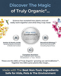 Organic Plant Magic - Truly Organic™ Fast-Acting Soluble Plant Food: All-Purpose Fertilizer Concentrate for All Flower Vegetable Herb Fruit Tree Shrub Container Garden & House Plants [One 1 lb Bag]