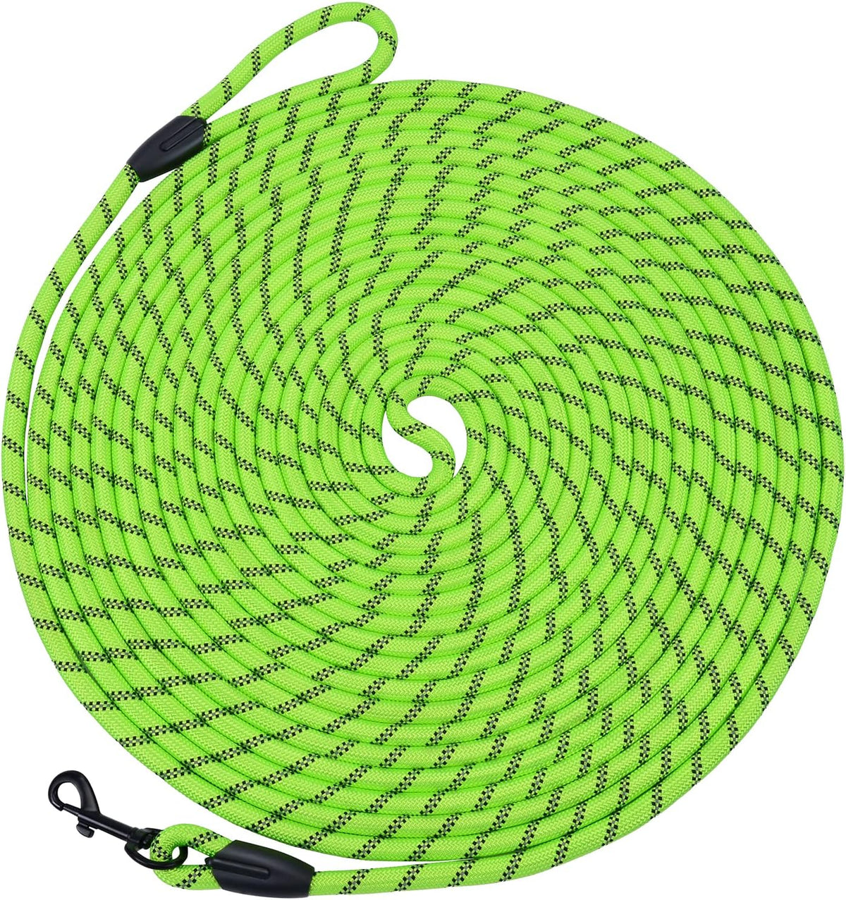 Hi Kiss Dog/Puppy Obedience Recall Training Agility Lead - 30 Feet / U1:Green-Diam 1/3"