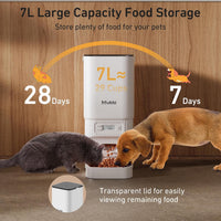 Automatic Dog Feeder with Elevated Stand - White / Basic without Stand - image 2