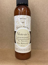 Victoria's Lavender Organic Don’t Bug Me Insect Spray DEET-Free, Made with Plant Based Essential Oils & Aloe Vera - Made in The USA - (2 Fl Oz Plus 4 Fl Oz)
