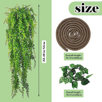 Bearded Dragon Hammock,Lizard Lounger Reptile Tank Hanging Plants Climbing Jungle Vines Flexible - Type：M-Rectangular hammock - image 4