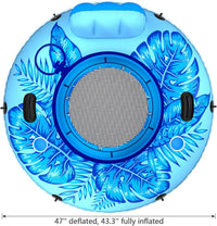 Jasonwell Inflatable River Tube Float - Large / Blue - image 4