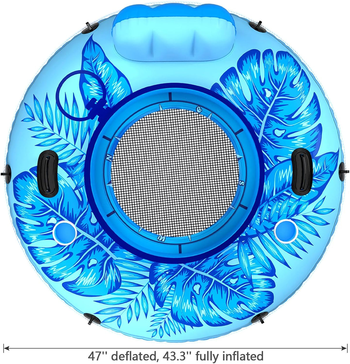 Jasonwell Inflatable River Tube Float - Large / Blue - image 4