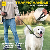 Fida Obedience Recall Training Agility Lead, Orange - 33FT / Black - image 3