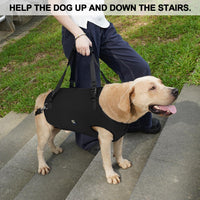 Coodeo padded breathable dog lift harness support sling with detachable adjustable belt - view 2