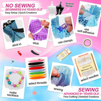 Axirata 1500+PCS Fashion Designer Kit for Girls with Fashion - 600+PCS Fashion Design Kit - image 3