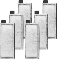 AQQA 8 Pack Aquarium Filter Cartridge Replacement Fish Tank Filter - 8 Pack Filter Cartridge-S