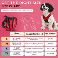 Gooby Comfort X Head-in Dog Harness, Choke-Free - X-Large Chest (20.5-28") / Red - image 3