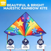 TOY Life Unicorn Kite for Kids - Rainbow Kite - image 2
