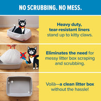 Jonny Cat Litter Box Liners Heavy Duty - Jumbo / 15 Count (Pack of 1) - image 4