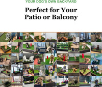 Porch Potty Premium Outdoor Dog Potty System with Artificial Grass - Premium - image 4