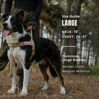 Forestpaw large no pull dog harness with wide handle, reflective strip and plush lining - view 4