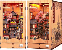 Cutefun Book Nook Kit for Adults - Twilight Sakura Path