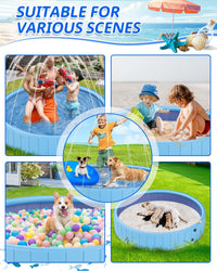 YSJILIDE 2-in-1 dog pool and sprinkler splash pad for large dogs, 63 x 12 inch - view 7