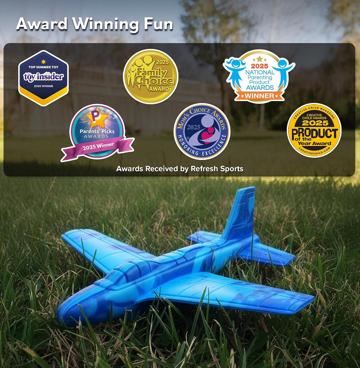Foam Airplanes - Stocking Stuffers for Kids All Ages 4 5 6 7 8 9 10 Year Old - Best Toy Gift - Boy - Camo - image 4