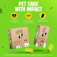 Dog Poop Bags with Handles - 1 Count (Pack of 240) / Long - image 2