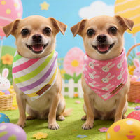 Halloween Dog Bandanas 2 Pack - Easter / X-Large - image 4