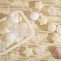 TRENDPLAY Star Ball Pit Balls for Toddlers 50 100 200 Count Star - Beige / 500 - image 3