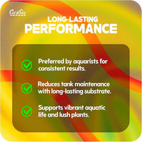 CaribSea Eco-Complete Planted Aquarium Substrate - 20 lbs - Black Nutrient-Rich Gravel for Freshwater Planted Tanks - Promotes Healthy Plant Growth & Water Stability