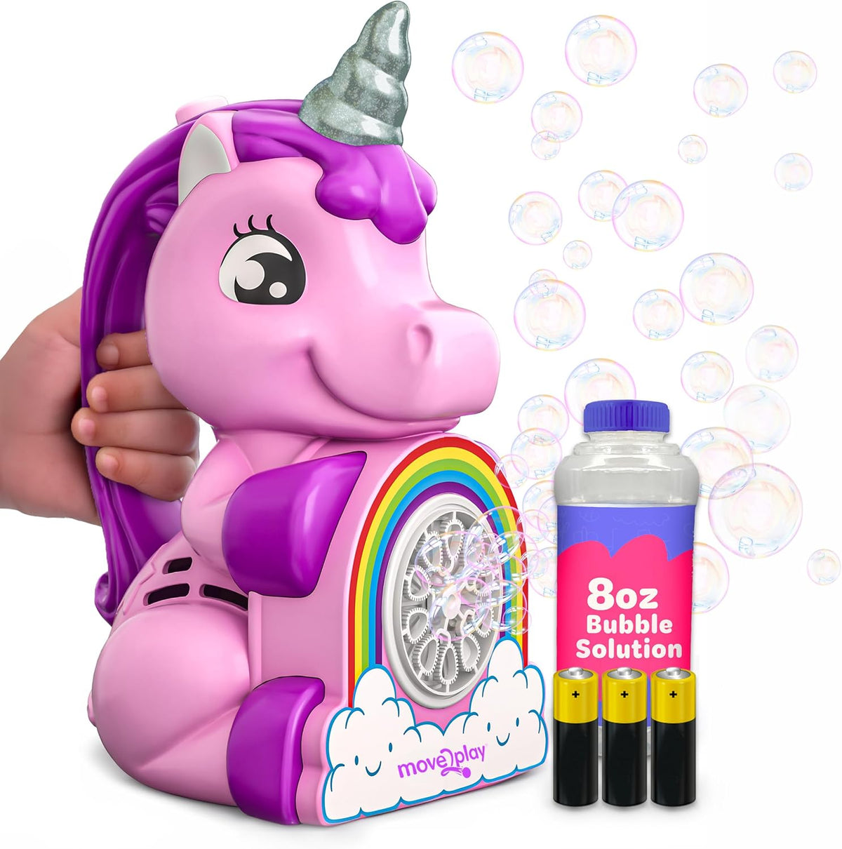 Move2Play Halloween Bubble Blower - Unicorn