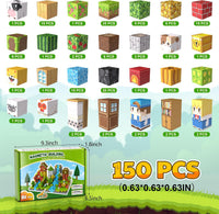 200PCS Magnetic Building Blocks Set - Forest 150PCS 0.63 in Size - image 3