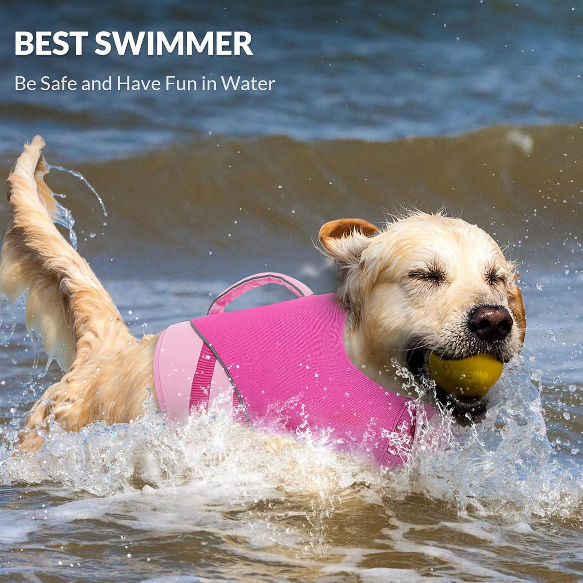 Queenmore XS Dog Life Jacket - Small / Pink/Fuchsia - image 3