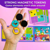 Magnetic Puzzles for Toddlers 3-5 - 12. 20 Pcs Animals Magnetic Puzzles - image 4