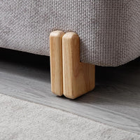 Wavy Ottoman Storage Bench Multi-Functional Narrow Entryway Bench Elegant End of Bed Bench with Storage and Safty Hinge for Living Room Entryway Hallway Bedroom Boutique, Grey