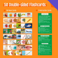SpriteGru 50 double-sided verb flashcards with action pictures - view 16