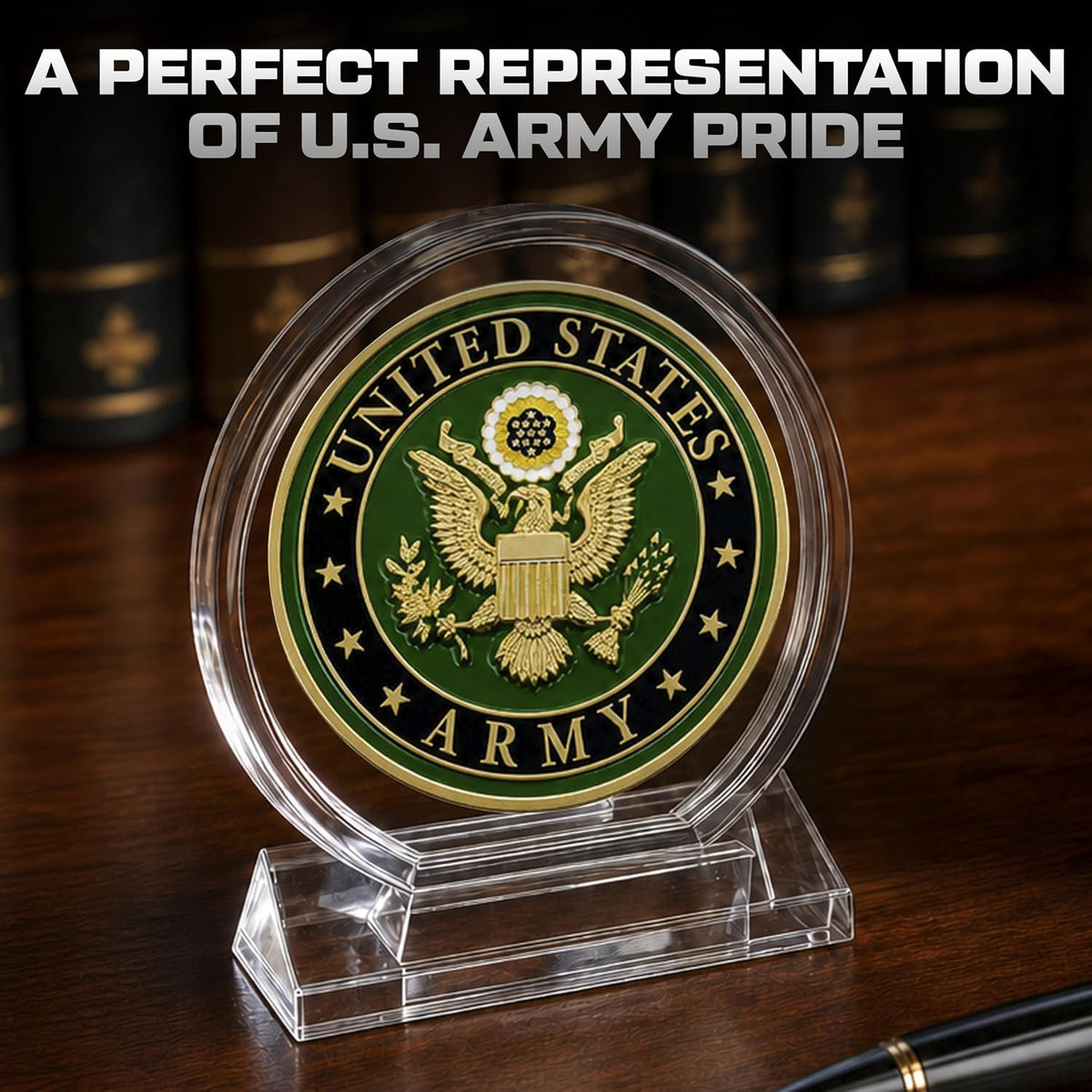 Military Gift Shop Air Force Armed Forces Prayer Coin - Army - image 4
