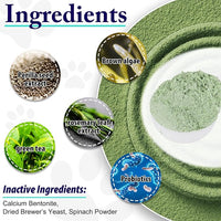 Dog Teeth Cleaning Powder - Dog Dental Powder - Targets Tartar & Reduces Plaque & Bad Breath - Teeth Cleaning Made Easy Eliminate - Formulated for Small, Medium, Large Dogs (2PCS)