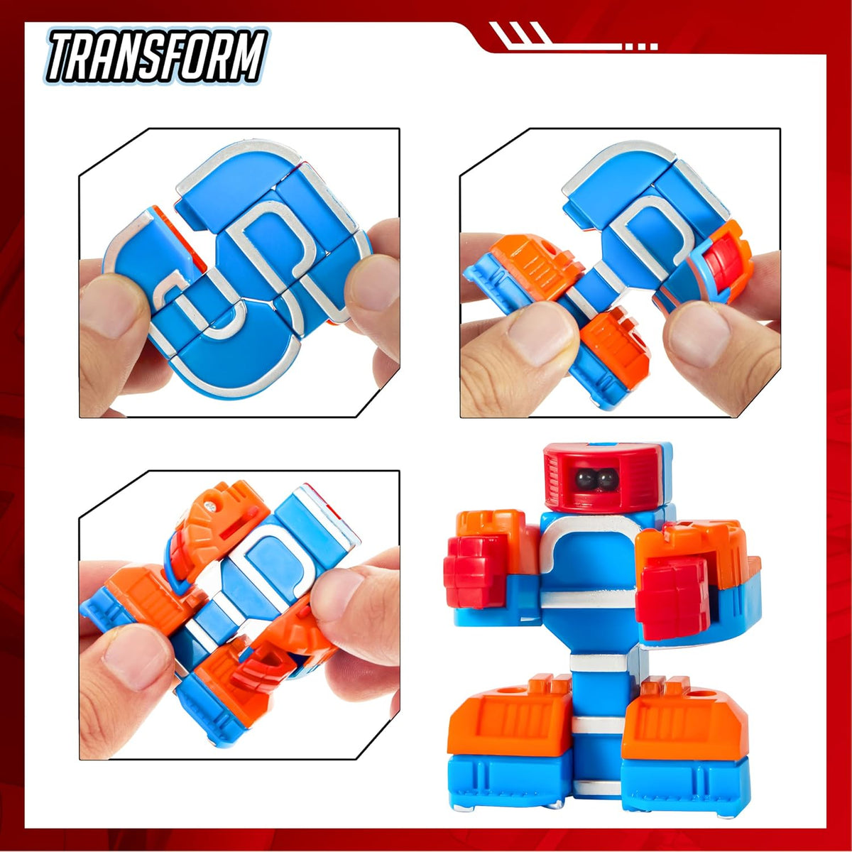 JOYIN 10 Pcs Number Robots Educational Toys, Number Robots - image 4