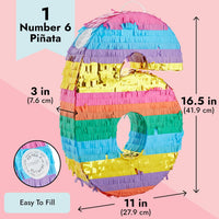 BLUE PANDA 8 Pinata, Small Multicolor - 6 - image 3