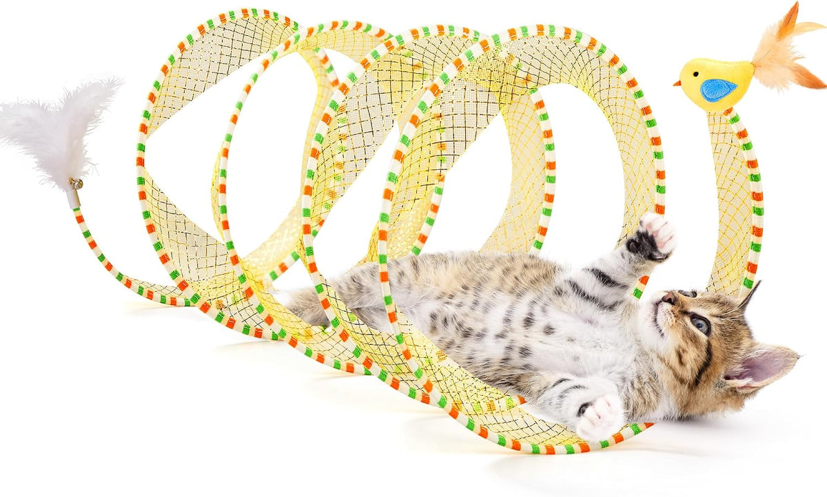 Potaroma Spiral Tunnel Cat Toy