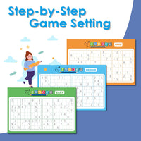 GRANDLMOON 5 Portable Travel Game Activities Pad On The Go Plane Trip - 9X6 - image 2