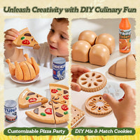 LAUGIGLE Pretend Play Food for Kids Kitchen - Pink / 13 x 8 x 5 in - image 4