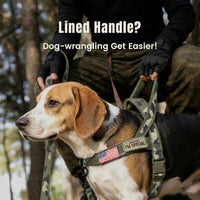 Forestpaw No Pull Dog Harness with Large Handle, Comfortable, L - M: Chest 23-28", Fit 28-50 lbs / Green Camo - image 2