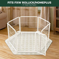 FXW Washable Pee Pads for Dogs, Super Absorbent - 31" Hexagon / 2 Packs - image 3
