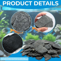 2.5lb Natural Dragon Stones - Slate Stone - image 3