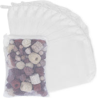 10pc Filter Media Bags for Aquarium - 3.93"x5.9" - 10pack / White