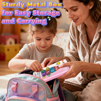 Magnetic Tiles Mini Travel Toddler Set - Color-15 - image 2