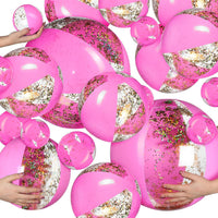 Sratte clear inflatable beach balls in 24, 16 and 5 inch sizes - view 5