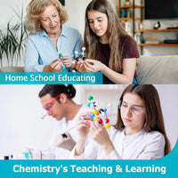 YCHOULEK 444 piece molecular model kit with atoms and bonds for organic chemistry - view 12