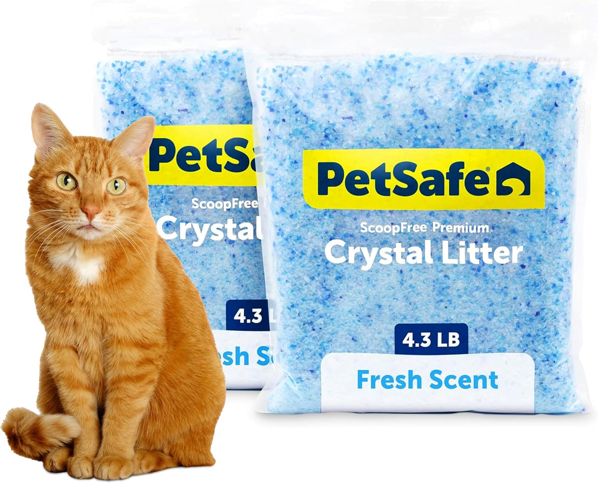 PetSafe ScoopFree Premium Crystal Litter, Fresh Scent - Fresh / Litter 2-Pack